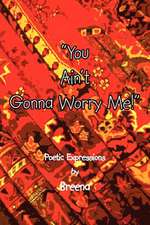 "you Ain't Gonna Worry Me!": Poetic Expressions