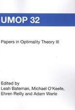 Papers in Optimality Theory III: University of Massachusetts Occasional Papers 32