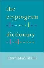 The Cryptogram Dictionary: Poems of Meditation