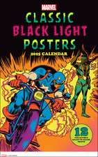 Marvel Classic Black Light 2025 Poster Calendar