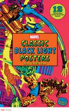 Marvel Classic Black Light 2026 Poster Calendar with 12 Frameable Prints