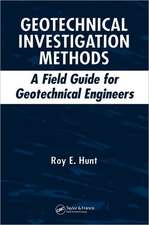 Geotechnical Investigation Methods