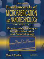 Manufacturing Techniques for Microfabrication and Nanotechnology