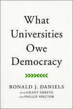 What Universities Owe Democracy