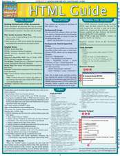 HTML Guide Laminated Reference Chart