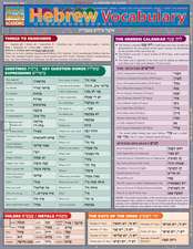 Hebrew Vocabulary Reference Guide