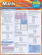 Math Common Core State Standards, Grade 7