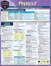 Physics 2: A Quickstudy Laminated Reference Guide