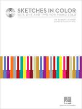 Robert Starer - Sketches in Color Sets One and Two for Piano Solo Book/Online Audio