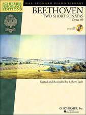 Beethoven - Two Short Sonatas, Opus 49