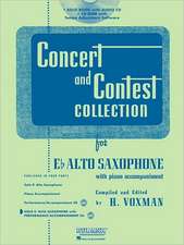 Concert and Contest Collection for Eb Alto Saxophone: Solo Part W/CD