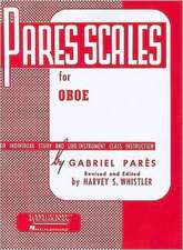 Pares Scales for Individual Study and Like-Instrument Class Instruction