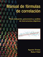 Manual de Formulas de Correlacion