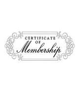 Abingdon Select Collection Certificate of Membership