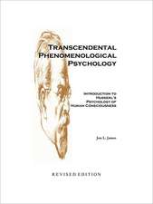 Transcendental Phenomenological Psychology