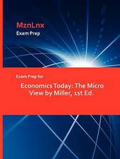 Exam Prep for Economics Today: The Micro View by Miller, 1st Ed.