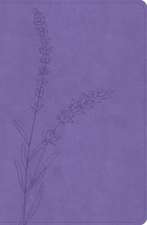 KJV Personal Size Giant Print Bible, Lavender Leathertouch, Indexed