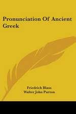 Pronunciation Of Ancient Greek