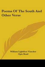 Poems Of The South And Other Verse