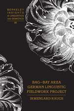 Bag - Bay Area German Linguistic Fieldwork Project: The Struggle for Democratic Schooling