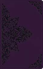 ESV Large Print Value Thinline Bible (TruTone, Lavender, Filigree Design)