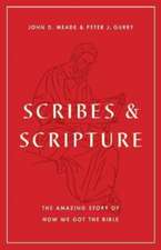Scribes and Scripture