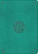 ESV Study Bible (TruTone, Turquoise, Emblem Design)