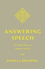 Answering Speech