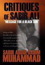 Critiques of Sabir Ali