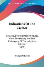 Indications Of The Creator