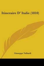 Itineraire D' Italie (1810)