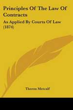 Principles Of The Law Of Contracts