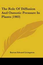 The Role Of Diffusion And Osmotic Pressure In Plants (1903)