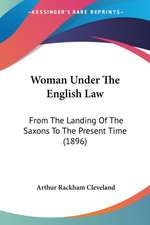 Woman Under The English Law