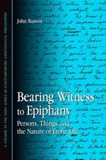 Bearing Witness to Epiphany: Persons, Things, and the Nature of Erotic Life