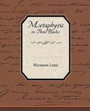 Metaphysic in Three Books