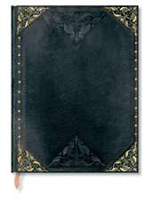 Paperblanks Midnight Rebel the New Romantics Hardcover Ultra Lined Elastic Band Closure 144 Pg 120 GSM