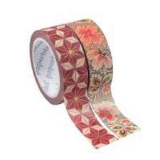 Paperblanks Hishi/Filigree Floral Ivory Pack of 2 Rolls of Washi Tape