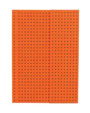 Orange on Grey (Circulo) A6 Lined Notebook