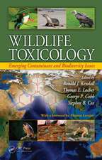 Wildlife Toxicology: Emerging Contaminant and Biodiversity Issues