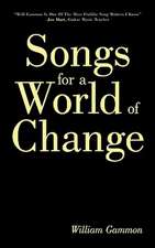 Songs for a World of Change