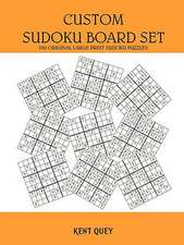 Custom Sudoku Board Set