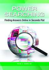 Power Searching: Finding Answers Online in Seconds Flat