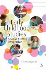 Early Childhood Studies: A Social Science Perspective