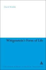 Wittgenstein's Form of Life