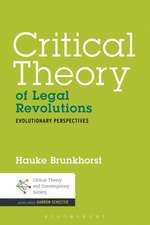 Critical Theory of Legal Revolutions: Evolutionary Perspectives