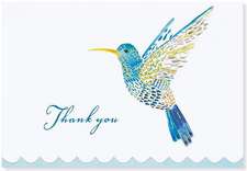 Watercolor Hummingbird Thank You Notes (Stationery, Note Cards, Boxed Cards)