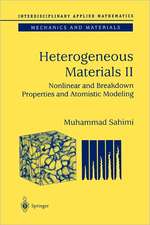 Heterogeneous Materials: Nonlinear and Breakdown Properties and Atomistic Modeling