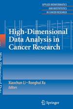 High-Dimensional Data Analysis in Cancer Research