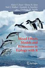 Mixed Effects Models and Extensions in Ecology with R